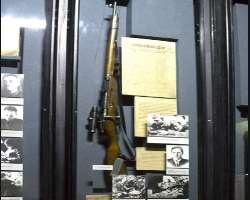 You can also see Zaytsev's sniper rifles and the soil after the destruction at the Museum.